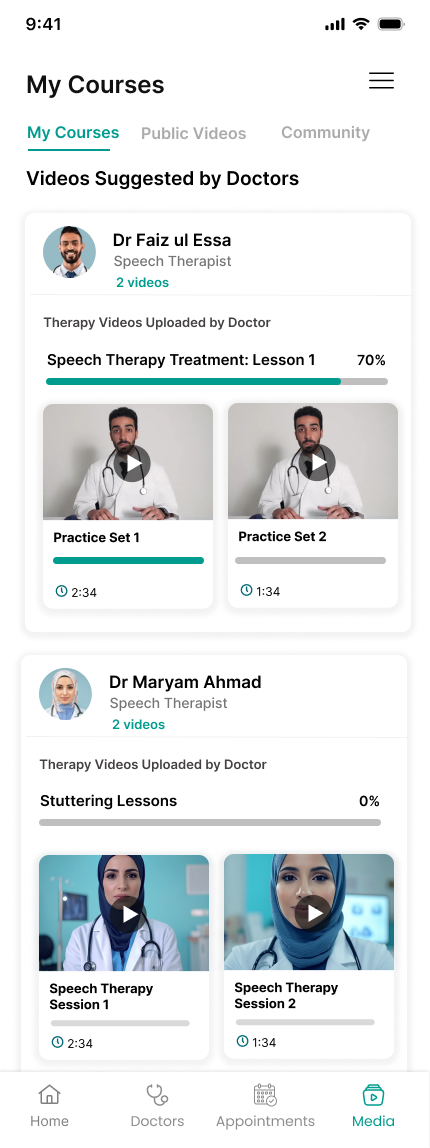 Mobeen mobile app screen 2