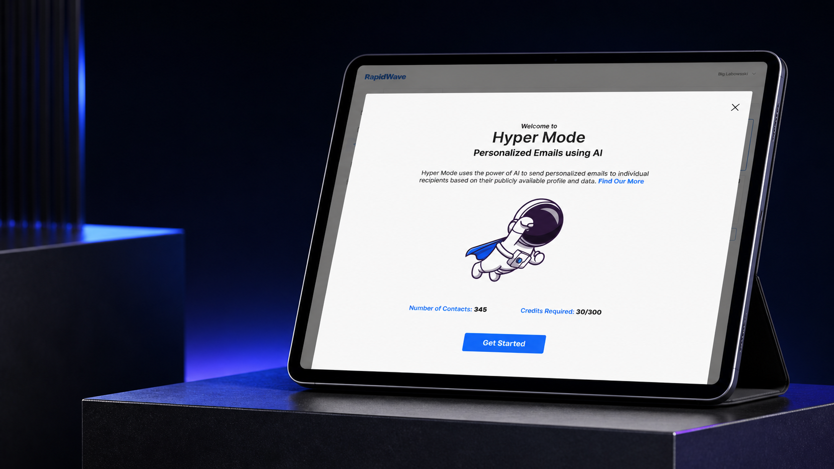Hyper Mode: intelligent outreach at scale