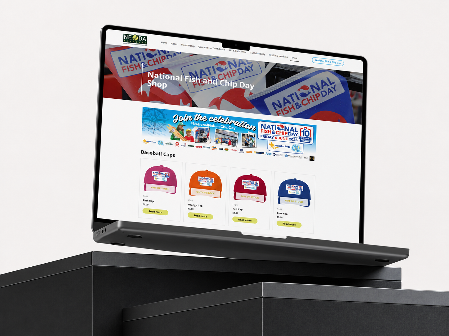 NEODA website project