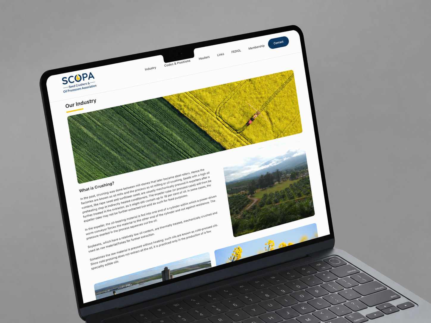 SCOPA website project